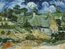 Reproductions and Copies of masterpieces oil on canvas Vincent Van Gogh revisited by Ida Parigi’s paintings: Thatched Cottages at Cordeville