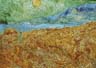 Reproductions and Copies of masterpieces oil on canvas Vincent Van Gogh revisited by Ida Parigi’s paintings: Wheat Field with a Reaper