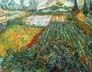 Reproductions and Copies of masterpieces oil on canvas Vincent Van Gogh revisited by Ida Parigi’s paintings: Field with Poppies