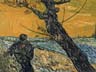 Reproductions and Copies of masterpieces oil on canvas Vincent Van Gogh revisited by Ida Parigi’s paintings: The Sower