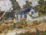 Riproduzione, Copia e Rivisitazioni olio su tela di Vincent Van Gogh by Ida Parigi: Case in Auvers