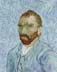 Reproductions and Copies of masterpieces oil on canvas Vincent Van Gogh revisited by Ida Parigi’s paintings: Self-Portrait